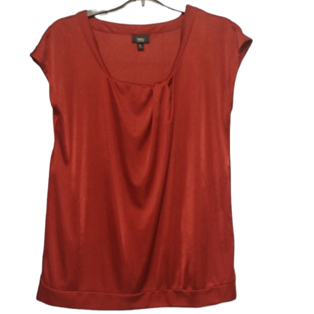 Rust Colored Top sz Large